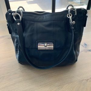 Black Coach Shoulder Bag